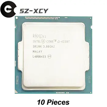10 шт./лот Intel Core i3-4330T i3 4330T 3,0 ГГц Двухъядерный Четырехпоточный процессор 4M 35W LGA 1150
