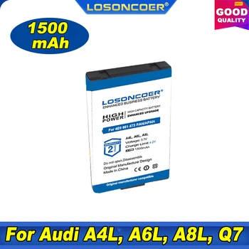 100% Оригинальный Автомобильный Аккумулятор LOSONCOER 1500 мАч 4E0 861 473 A PAH/APAH Для Audi A4L, A6L, A8L, Q7 A8 A6