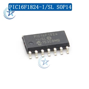 10ШТ Новый и оригинальный PIC16F1824-I/SL PIC16F1824-I микроконтроллер IC 8-битный 32 МГц 7 КБ (4K x 14) флэш-памяти 14-SOIC