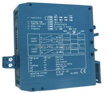 12 В 24 В переменного/постоянного тока в одном Датчики заземления Индуктивный контур управления сигналом детектора транспортного средства