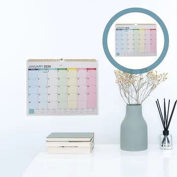 2024-2025 Настенный календарь с расписанием на январь. 2024-июнь. 2025 Планировщик столов на Новый год Домашний офис