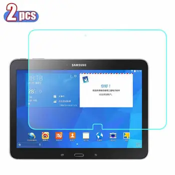 2ШТ Защитная пленка из закаленного стекла для Samsung Galaxy Tab 4 10.1 SM-T530 T531 T535 Стекло для Samsung t530 t531 стеклянная пленка