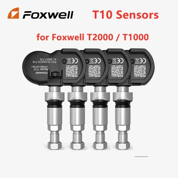 4шт Датчики Foxwell T10 для Foxwell T2000/T1000 TPMS Инструмент Программирования Изменения Датчика Системы Контроля Давления В Шинах Тестер
