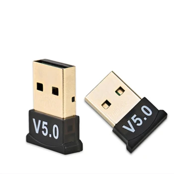 50шт Беспроводной USB Bluetooth-совместимый Адаптер 5.0 4.0 Передатчик Музыкальный Приемник MINI для ноутбуков и Компьютерных Планшетов