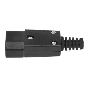 5ШТ Штекер кабеля адаптера питания IEC 320 C14, сменный разъем, 3-контактный штекер