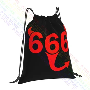 666 Wo Сумки на шнурках премиум-класса, спортивная сумка, школьная гимнастическая сумка с художественным принтом, школьная спортивная сумка