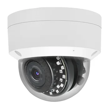 8-Мегапиксельная антивандальная POE IP-камера быстрой установки Купольная мини-сетевая камера видеонаблюдения