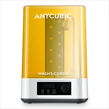 Anycubic Wash and Cure, 3 машины для УФ-отверждения смолы для 3D-принтера, 4 л, очень большое ведро для мытья и отверждения