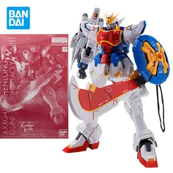 Bandai Original Gundam Model Kit Аниме Фигурка MG 1/100 XXXG-01S Shenlong Gundam Фигурки Коллекционные Игрушки Подарки для Детей