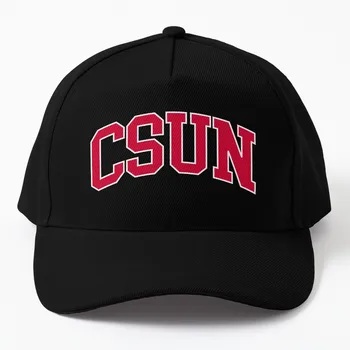 csun - шрифт колледжа изогнутая Бейсбольная кепка, каска, Шляпа С Диким Мячом, Мужская Шляпа, Роскошная Женская