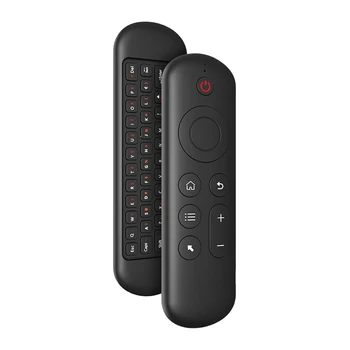 M5 Fly Air Mouse Пульт Дистанционного Управления Перезаряжаемый 2.4 G + BT5.2 Air Mouse Клавиатура с Дистанционным Управлением для Android TV Box/ПК/Smart TV