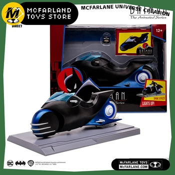 McFarlane Toys Batcycle™ (Бэтмен: Мультсериал) 25 см постоянного тока, Съемная модель транспортного средства Серии Детских игрушек, Подарки