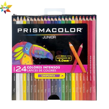 Prismacolor – crayon de couleur à l'huile, nouveau, original, 12 15 24 36 48, pour dessin à la main, sanford, fourniture scolair