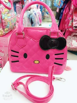 Sanrio hello kitty детская сумка-мессенджер милая сумка принцессы через плечо детская подарочная мультяшная сумка