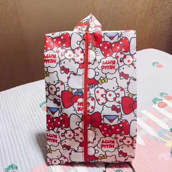 Sanrio hello kitty мультфильм Бейкер дак Мелоди Куроми водонепроницаемая обувь полотенце сумка для хранения одежды сумка для обуви сумочка