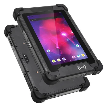 UTAB T89 8-дюймовый промышленный прочный планшетный ПК на базе Android, 8-дюймовый КПК, водонепроницаемый, со штрих-кодом, qr-кодом, отпечатком пальца на экране.