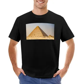 Великая Пирамида Гизы Памятные вещи Высокого разрешения, Фотография, Подарочная Футболка, быстросохнущая рубашка, облегающие футболки для мужчин