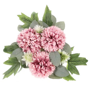 Венок из искусственных цветов Имитация декора Венок из цветка хризантемы