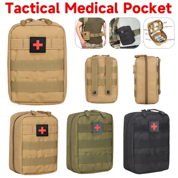 Военная тактическая сумка EDC Поясной ремень Охотничий жилет Набор аварийных инструментов Походная медицинская аптечка для выживания