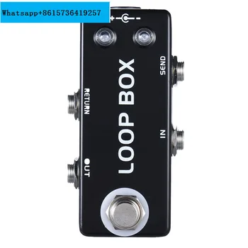 Выбор канала петли гитарного эффектора Loop box