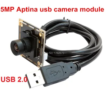 Высокое разрешение 5MP USB Веб-камера Камера CMOS Aptina MI5100 USB Камера Эндоскоп бесплатный драйвер USB Веб-Камера для Ноутбука Портативный ПК