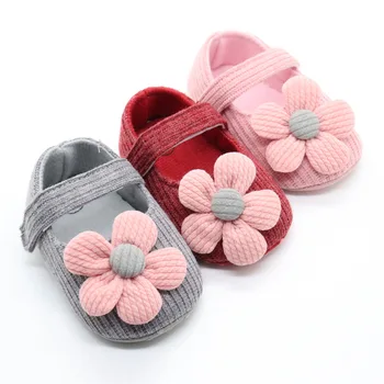 Детская обувь Для новорожденных, первые ходунки, обувь для малышей для девочек и мальчиков, детская обувь на мягкой противоскользящей подошве, Детская тканевая обувь для новорожденных