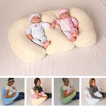 Детские подушки, многофункциональные для кормления грудью, защита от плевков, поясная подушка для кормления мамы, подушка для беременных 95x38 см
