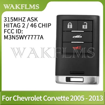Для Chevrolet Corvette 2005 2006 2007 2008 2009 2010 2011 2012 2013 Дистанционный Брелок 315 МГц 46Chip FCC ID: M3N5WY7777A