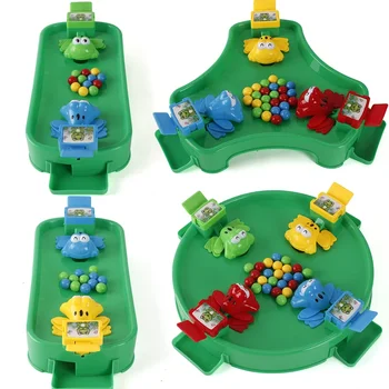 Забавная Стратегическая игра Hungry Frog Eats Beans для Детей и взрослых Family Gathering Интерактивная Настольная Игра Игрушки для снятия стресса