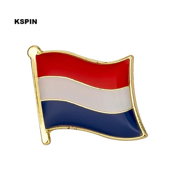 Значок с флагом Нидерландов на лацкане, Значки на булавке, Брошь, ювелирные изделия Rozetten Papiers KS-0076