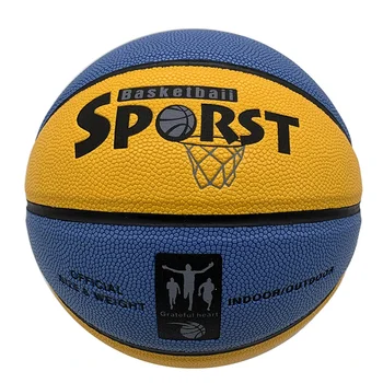 Классический баскетбольный PU влагопоглощающий материал Размер 5/7 Профессиональное спортивное снаряжение для соревнований по баскетболу для детей и взрослых