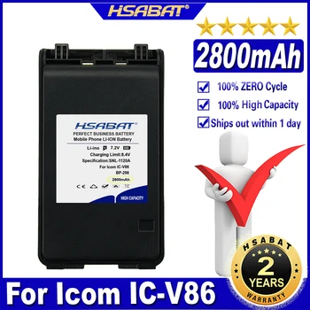 Литий-ионный аккумулятор HSABAT BP-298 2800mAh для Аккумуляторов двухсторонних Радиостанций Icom IC-V86 VHF FM