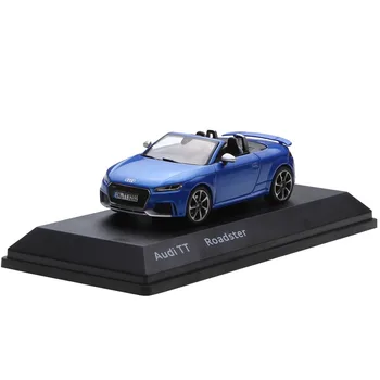 Литье под давлением в масштабе 1:43, имитация классического сплава Audi TT, миниатюрная модель автомобиля, статическая коллекционная игрушка, подарок к празднику