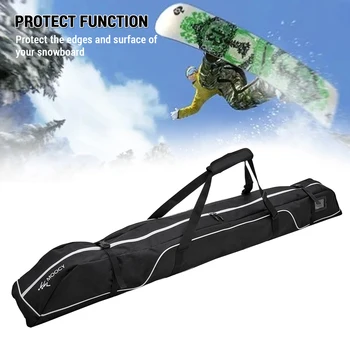 Лыжная сумка, рюкзак для сноуборда, сумка с двойной подкладкой для дорожных поездок и авиаперелетов, аксессуары для лыжных походов и кемпинга на открытом воздухе