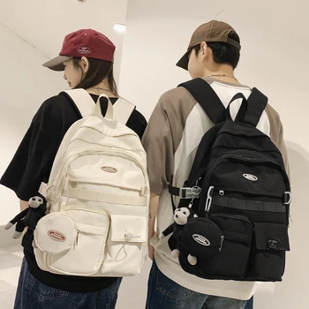 Многофункциональный женский рюкзак с несколькими карманами, мужской рюкзак для путешествий, нейлоновые водонепроницаемые студенческие школьные рюкзаки
