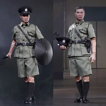 Модель Warrior SN003 в масштабе 1/6 Мужчина-солдат, тюремный офицер Королевской полиции Гонконга 1970-х годов, Фигурка-кукла, модель Игрушки