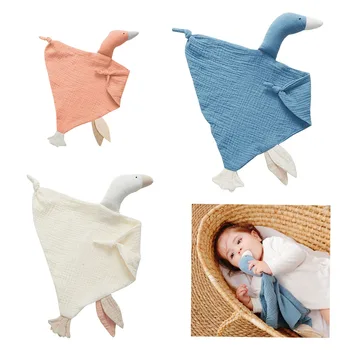Мягкое защитное одеяло для животных, плюшевые игрушки для младенцев, Мягкое успокаивающее полотенце, детское одеяло, игрушки для сна для младенцев 0-12 месяцев