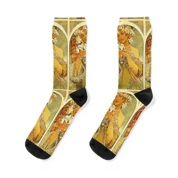 Набор носков Flower - Mucha Аргентина, яркие мужские носки с подвязками, женские