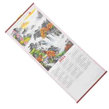 Настенный календарь для организации ландшафтного фотодизайна, подвесной календарь, месячный календарь