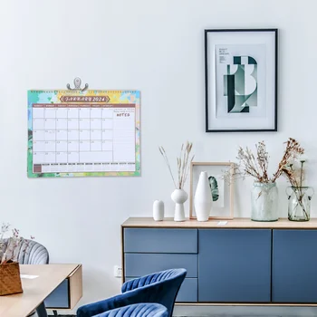 Настенный календарь на 2024 год, декор для домашнего стола, большие календари, бумага для офиса и расходных материалов