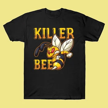 Новая футболка Angry Bees Beehive Beekeeper Honeycomb Honeybee черного цвета, размер S-2XL