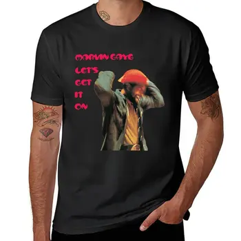 Новая футболка Marvin Gaye Let's Get It On, футболки для мальчиков, одежда kawaii, мужская тренировочная рубашка