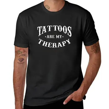 Новые футболки Tattoos are my Therapy, спортивные футболки для любителей спорта, футболки на заказ, мужские графические футболки в стиле хип-хоп