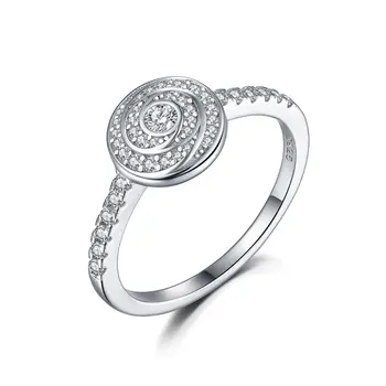 Новый крупный бренд и серебряное кольцо Time Diamond S925 в том же стиле для женщин Design Sense Сопряжение Advanced Sense Европейское кольцо красоты
