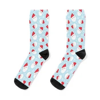Носки с рождественским рисунком 2023, эстетичные нескользящие футбольные чулки, женские носки, мужские