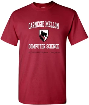 Одежда Тартаны Университета Карнеги-Меллона С логотипом отдела и команды, Цветная футболка