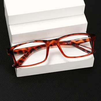 Очки для чтения унисекс в сверхлегкой оправе для ПК, Портативные пресбиопические очки для ухода за зрением высокой четкости + 1,0 ~ + 4,0