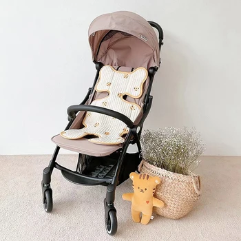 Подкладка для детской коляски Дышащая Подушка для автокресла для новорожденных, Сменный Подгузник, Летние Аксессуары для детских колясок