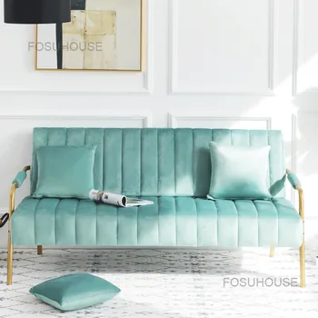 Простой современный двуспальный диван, диваны для маленькой семейной гостиной, мебель для дома в скандинавском стиле, Японская комната для аренды, Одноместный тканевый диван-кресло Z