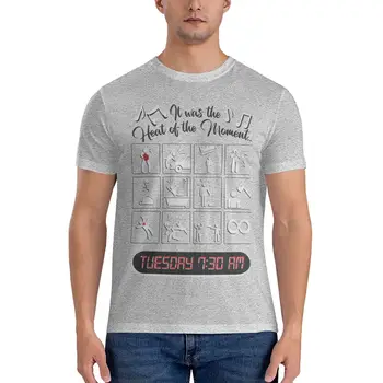 Сгоряча... Классическая футболка, графическая футболка, Аниме-футболка, мужские забавные футболки, футболка для мужчин